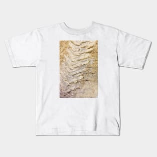 Tire print in the mud Kids T-Shirt